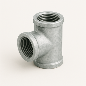 Тройник оцинкованный приварной ДУ 89 в наличии в Туле