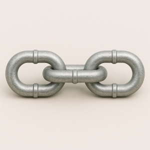 Цепь круглозвенная с буртиком Б2-13х82 в наличии в Туле