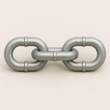 Цепь круглозвенная с буртиком Б2-9х45 в наличии в Туле