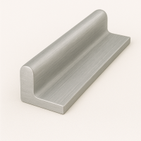 Дюралевый полособульб 5х33х110 мм Д16Т симметричный