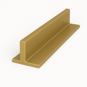 Латунный профиль Т-образный 20 мм Л63 в наличии в Туле