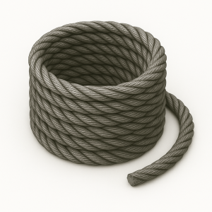 Канат тройной свивки ЛК-Р 12,5 мм ГОСТ 3089-80 в наличии в Туле