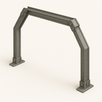 Трапециевидная податливая крепь 3 стойки КМП-Т3 СВП-17 в наличии в Туле