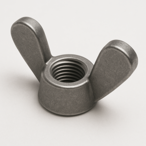 Гайка-барашек никелированная 5,8 М5 мм DIN 315 в наличии в Туле