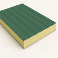 Стеновая сэндвич-панель МВ 100х1170(1000) мм винно-красная