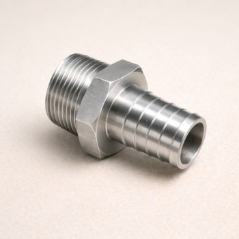 Резьбовой штуцер AISI 316L 1 1/2" в наличии в Туле